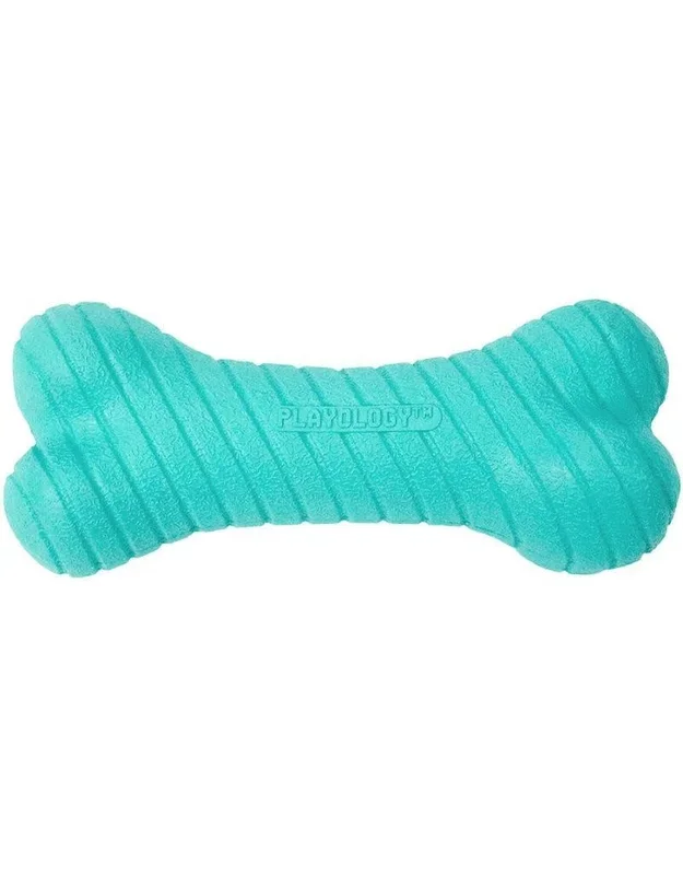 PLAYOLOGY All Natural Peanut Butter Scented Dual Layer Bone