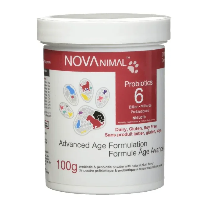 *(Please Use By 2026-02-28)* Pet Supplement – 6 Billion Probiotics – Advanced Age Formulation – 100 g