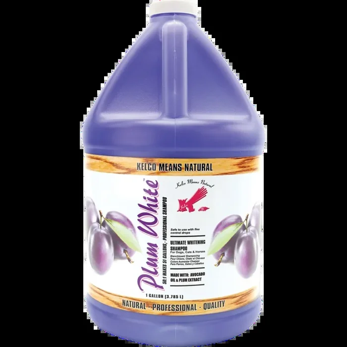 Plum White Shampoo Gallon by Kelco