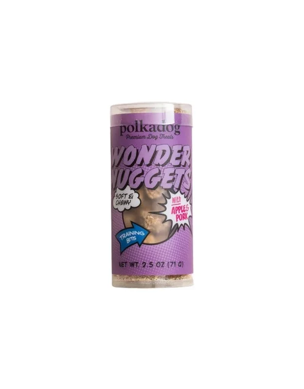 POLKA DOG Wonder Nuggets Pork and Apple 2.5OZ