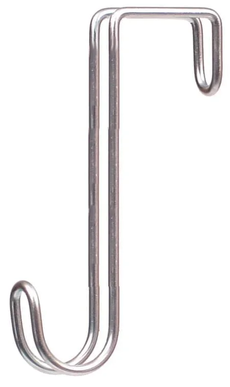 Portable Silver Tack Hook for Barn, Trailer, or Horse Stall