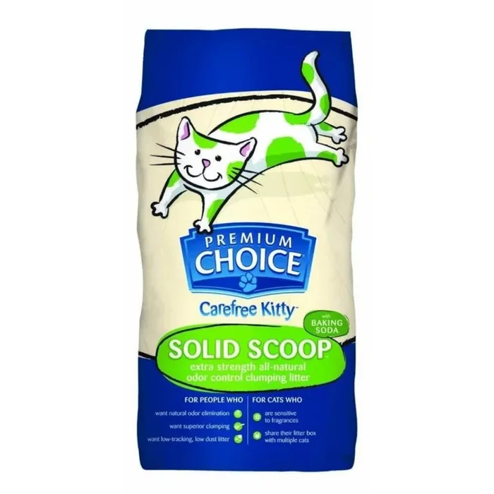 Premium Choice Carefree Kitty Unscented Litter 25lb