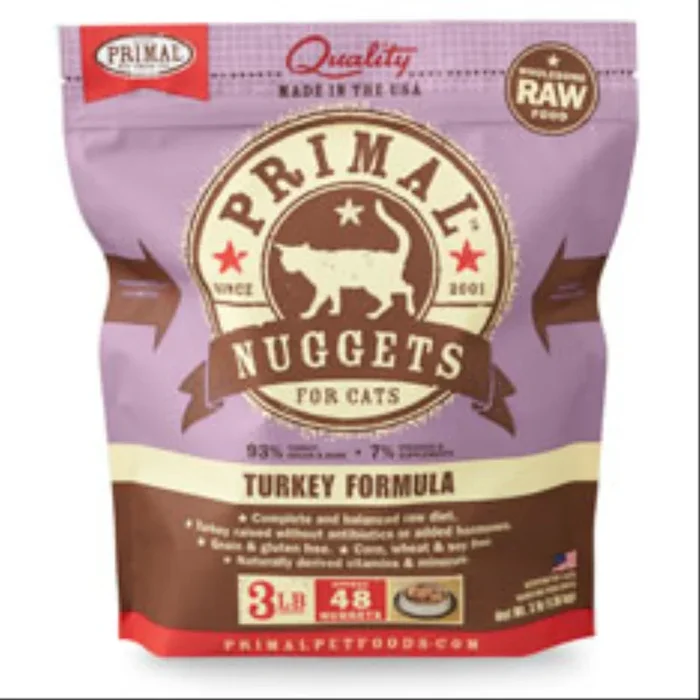 Primal – Cat Turkey Nuggets