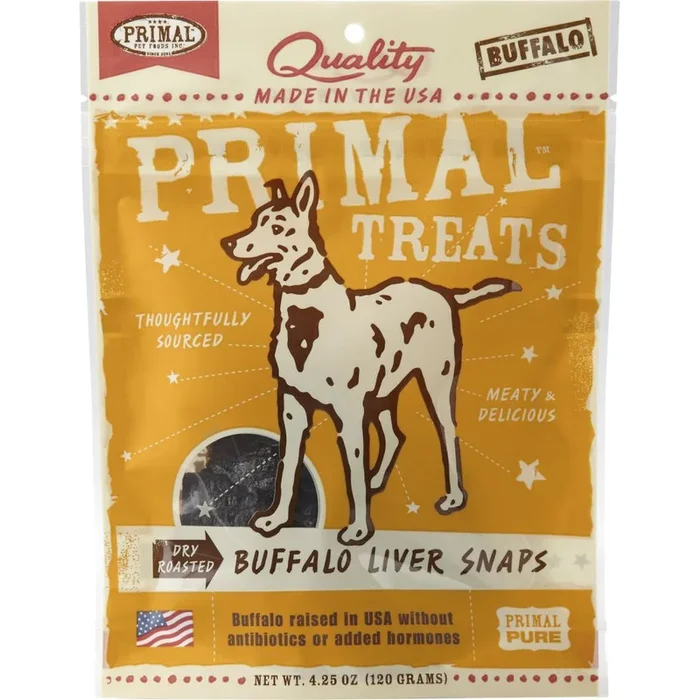 Primal – Dog Buffalo Liver Snaps