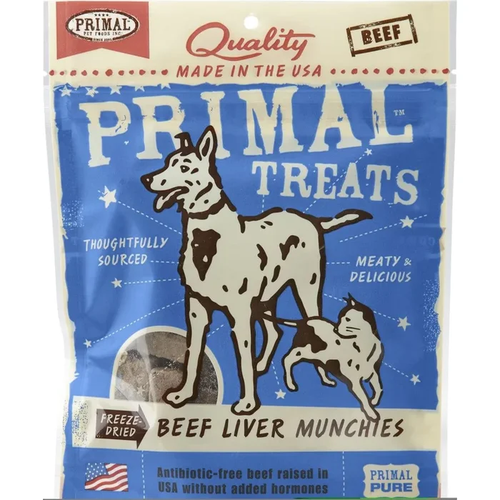 Primal – Dog Freeze Dried Beef Liver Munchie