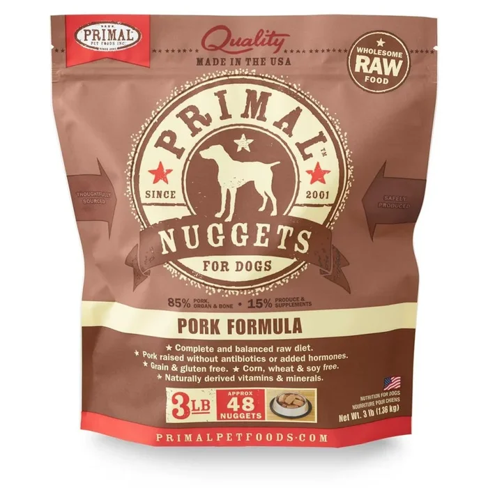Primal – Dog Pork Nuggets