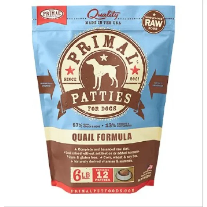 Primal – Dog Quail Patties
