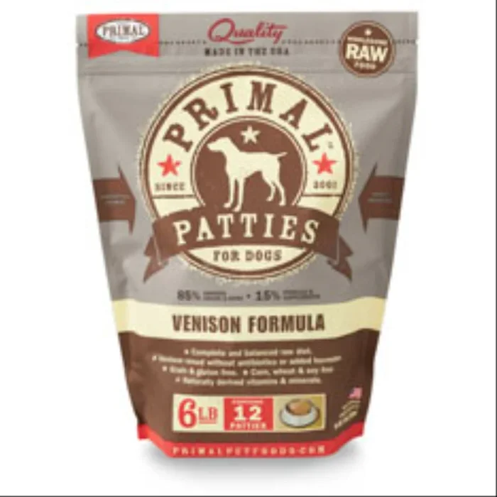 Primal – Dog Venison Patties