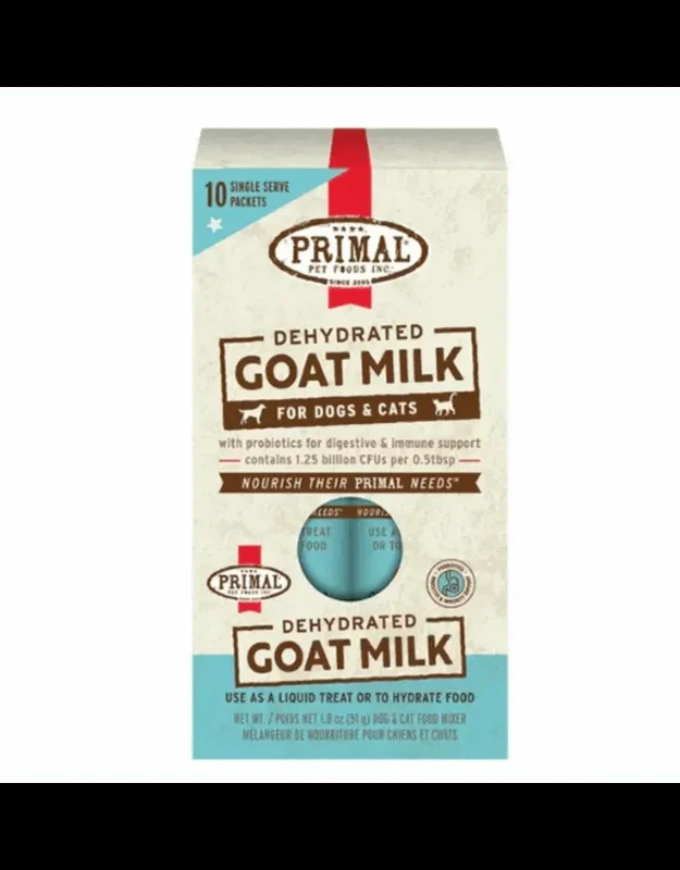 Primal Dehydrated Goat Milk for Cats and Dogs