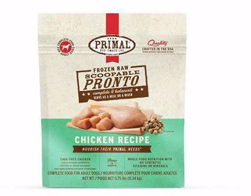 Primal Pronto Dog Frozen Chicken Trial Size 12oz