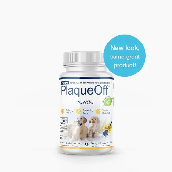 Proden PlaqueOff Dental Powder Supplement for Dogs