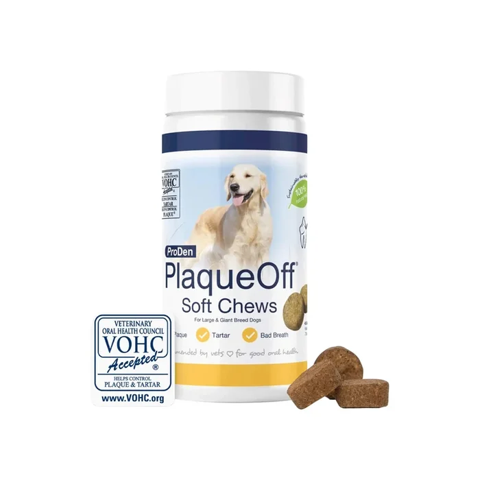 ProDen PlaqueOff Soft Chew Dental Treats for Dogs