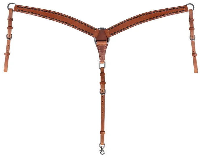 Professional’s Choice Buckstitch Harness Leather Breast Collar