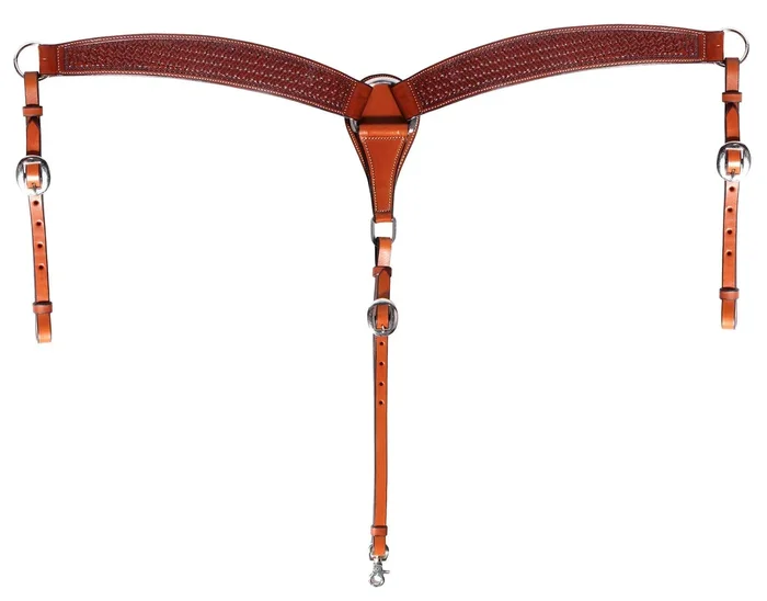 Professional’s Choice Chestnut Windmill Breast Collar