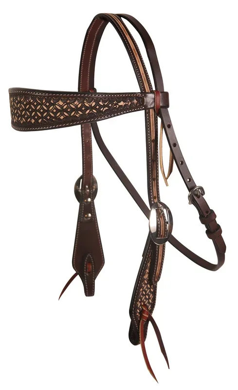 Professional’s Choice Chocolate Confection Browband Headstall