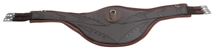 Professional’s Choice Contoured Belly Guard Jump Girth, Brown