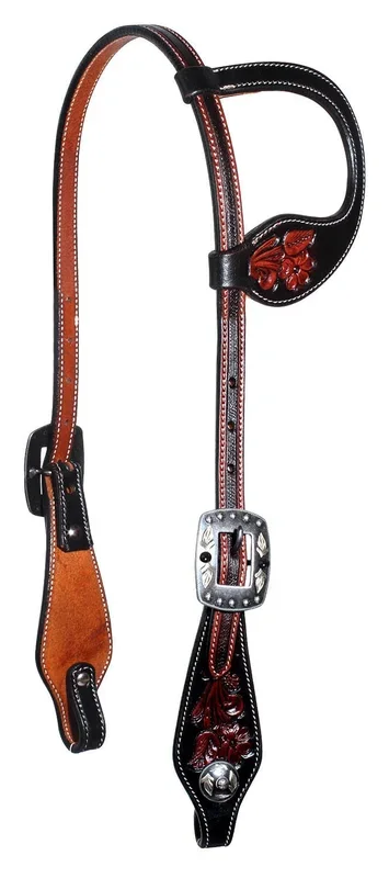 Professional’s Choice Floral One-Ear Headstall