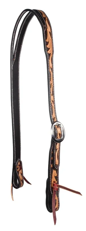 Professional’s Choice Floral Split Ear Headstall