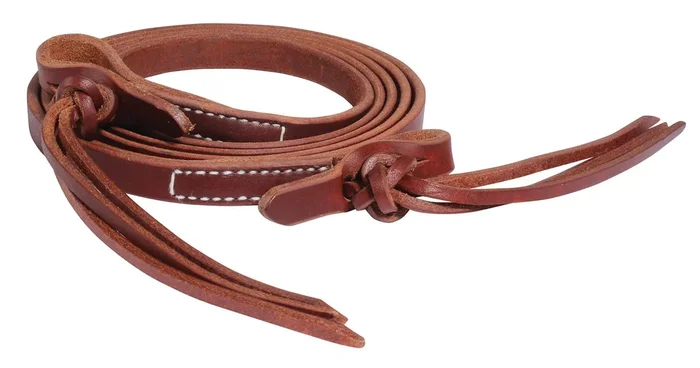 Professional’s Choice Ranch Quick Change Knot Roping Rein, Heavy Oil