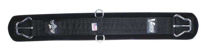 Professional’s Choice SMx VenTECH Western Straight Cinch, Black
