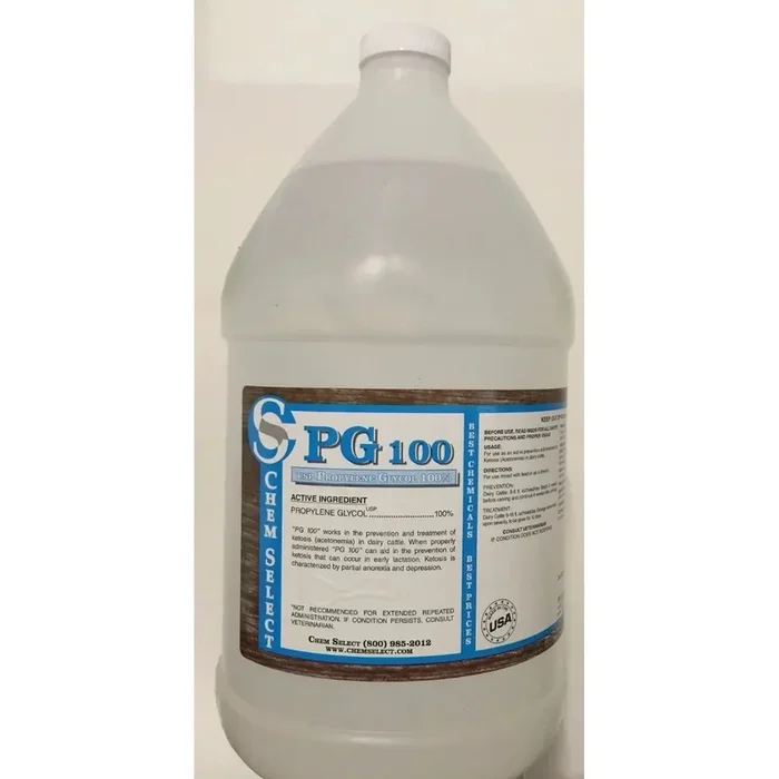 Propylene Glycol Prevention & Treatment of Ketosis in Cattle Gal
