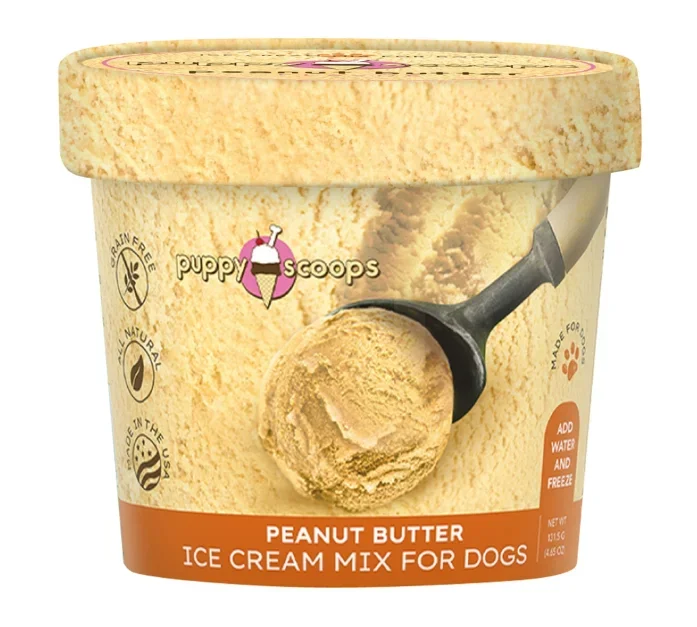 Puppy Cake Puppy Scoops Ice Cream Mix – Peanut Butter