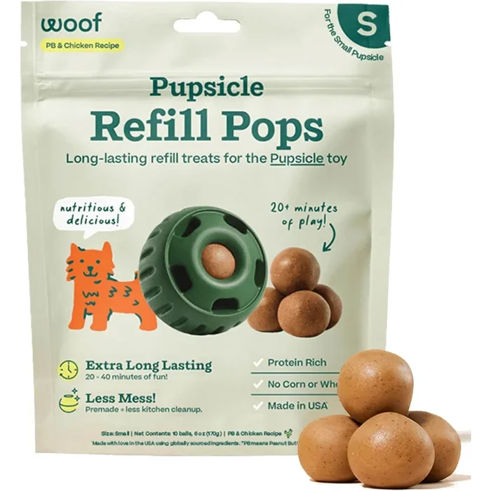 Pupsicle Pops Dog Treat Refills – Natural, Long-Lasting, Made in USA