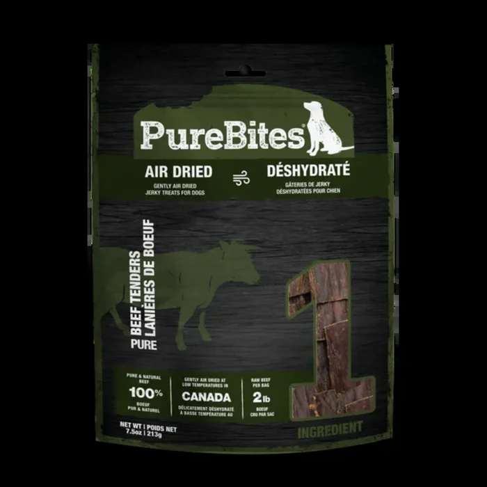 PureBites – Beef Air Dried Jerky Dog Treats