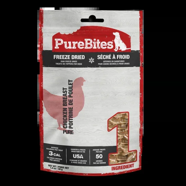 Purebites – Chicken Freeze Dried Dog Treats