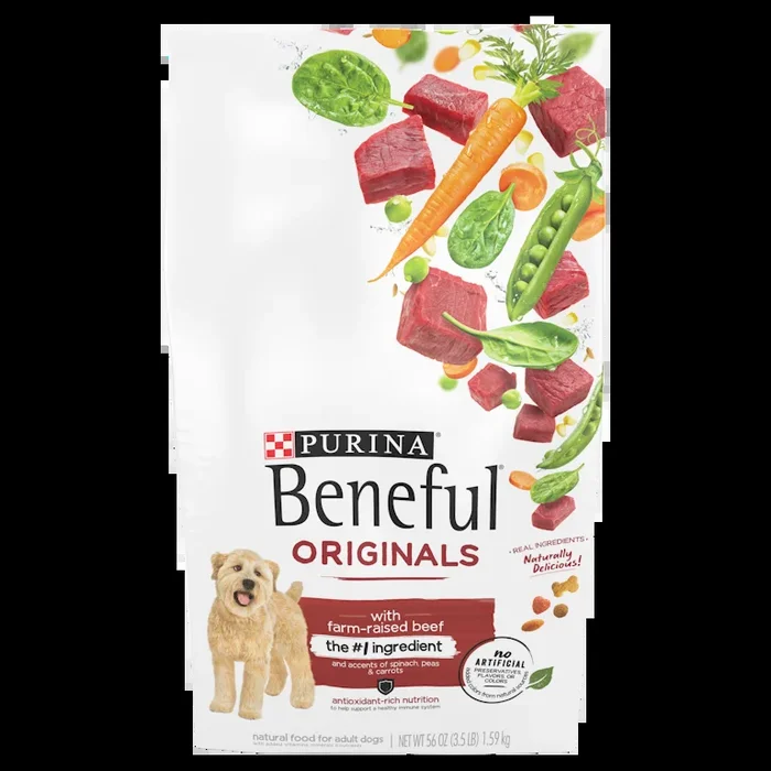 Purina Beneful Originals With Farm-Raised Beef Dry Dog Food 3.5 lb