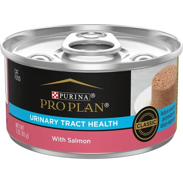 Purina Pro Plan Focus Adult Urinary Tract Health Salmon Recipe Canned Cat Food 3 oz Case of 24