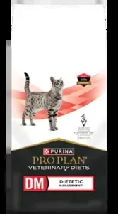 Purina Pro Plan Veterinary Diets DM Dietetic Management Dry Cat Food 6 lb bag