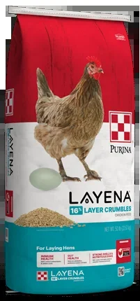 Purina® Layena® Crumbles 16% Layer Hen Feed
