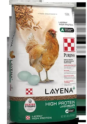 Purina® Layena® + High Protein Layer Feed
