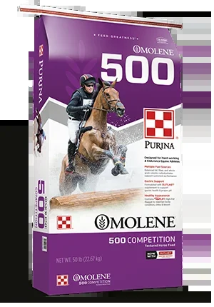 Purina® Omolene #500® Competition Horse Feed