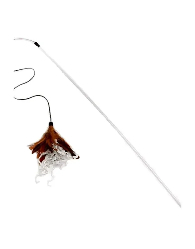 Purrfect Crunch Feather Cat Wand Toy