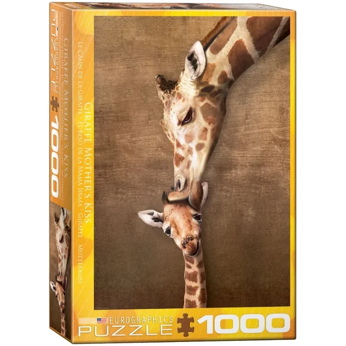 Puzzle Giraffe Mother’s Kiss