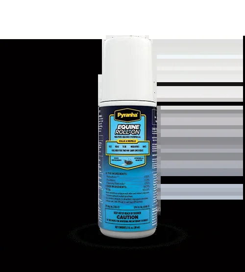 Pyranha Equine Roll-On Water-Based Formula – 3 oz