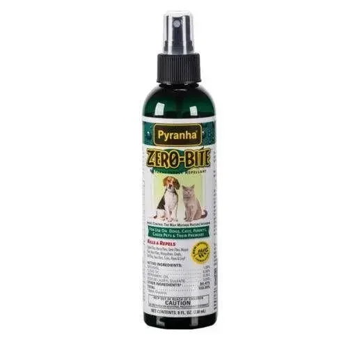 Pyranha Zero-Bite Natural Pet Insect Repellent 8 oz.
