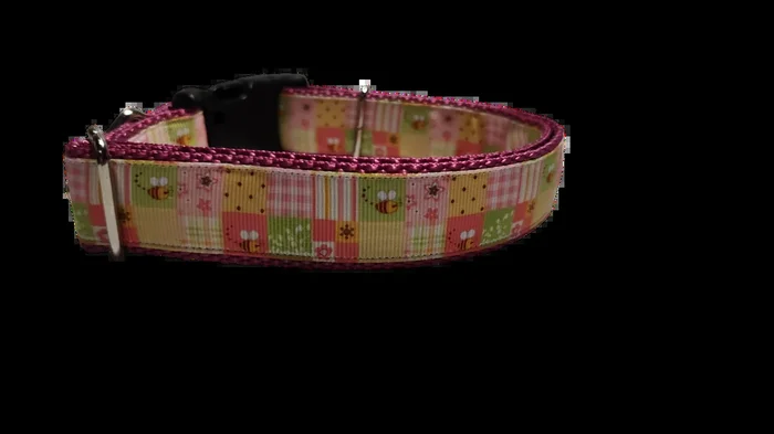Quilting Bees Nylon Dog Collar