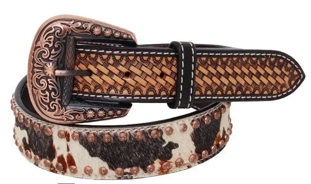 Rafter T Peppered Hide Ladies’ Belt