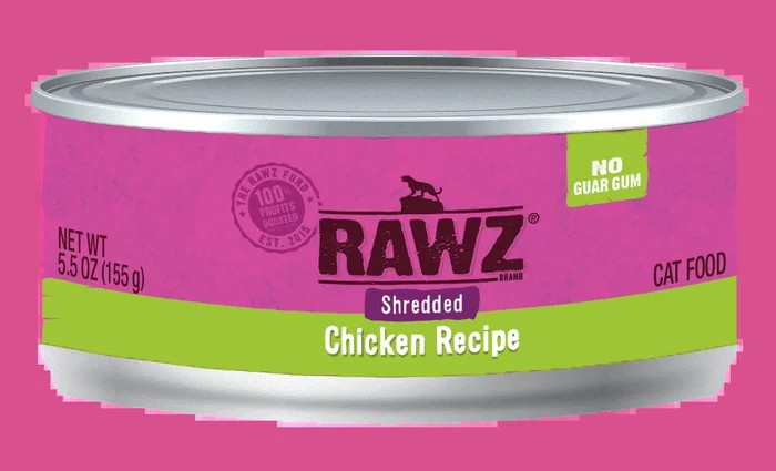 RAWZ® Shredded Chicken Cat Food Recipe
