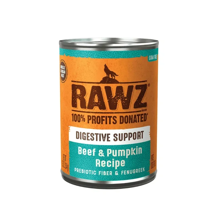 RAWZ Solutions Digestive Support Beef & Pumpkin Canned Dog Food