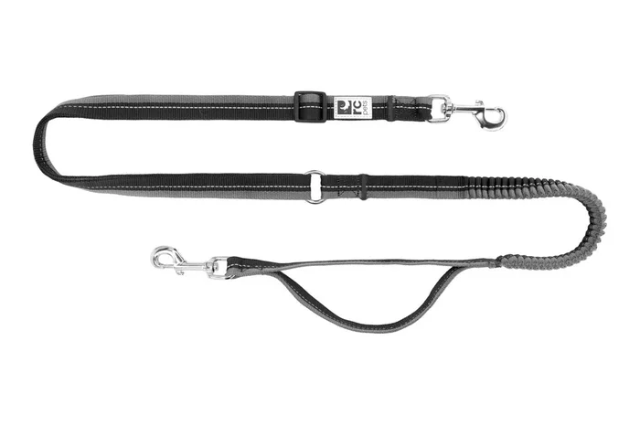 RC Pets Black Bungee Active, Dog Leash