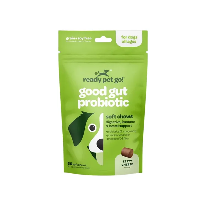 Ready Pet Go! Good Gut Probiotic Supplement for Dogs