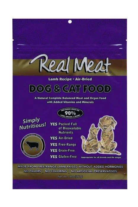 Real Meat Air-Dried Lamb Food for Pets