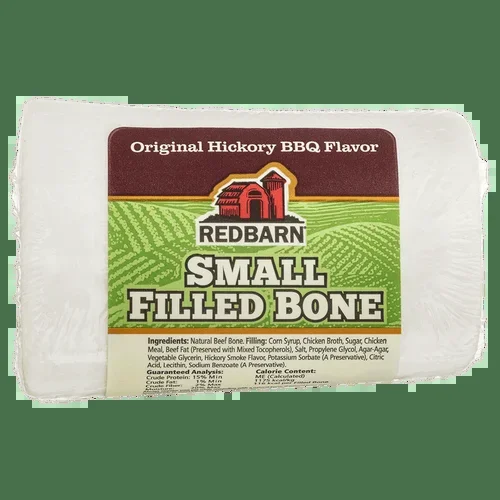 Redbarn Filled Bone Hickory BBQ Flavor