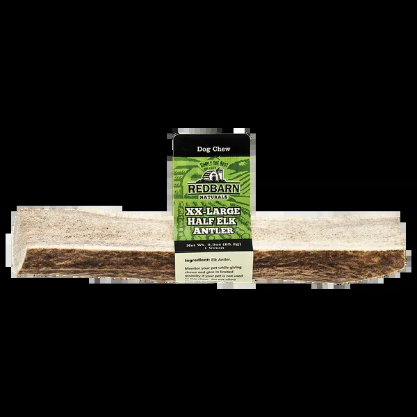 Redbarn Half Elk Antler, Dog Chew, Extra Large