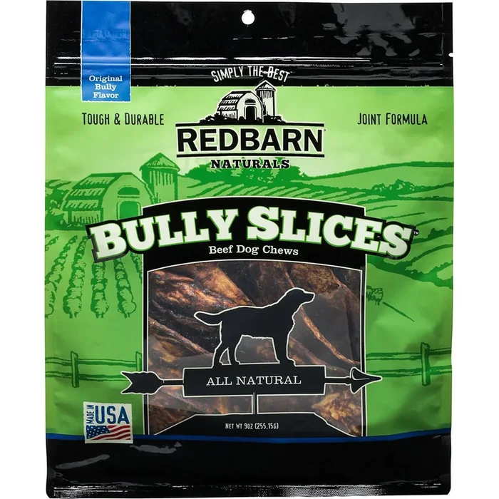 Redbarn Naturals Bully Slices Dog Treats 9oz