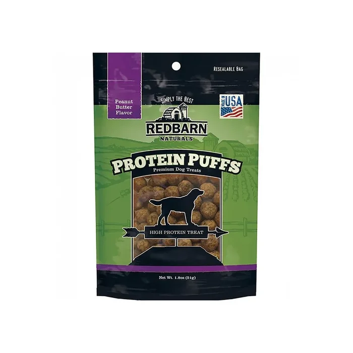 Redbarn Protein Puffs Grain-Free Crispy Treats for Dogs